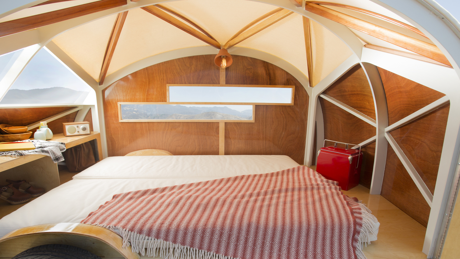 Hütte Hut: a caravana de luxo para umas férias perfeitas