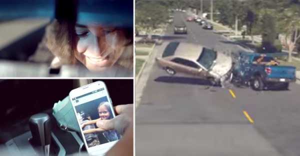 Campanha chocante, e genial, alerta para os perigos dos smartphones ao volante