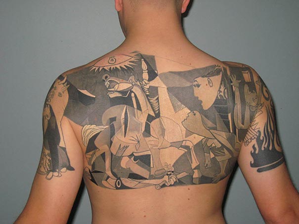Tatuagens inspiradas em Picasso, para quem gosta de arte