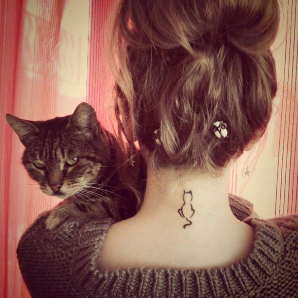 12 tatuagens só para quem gosta muitos de gatos