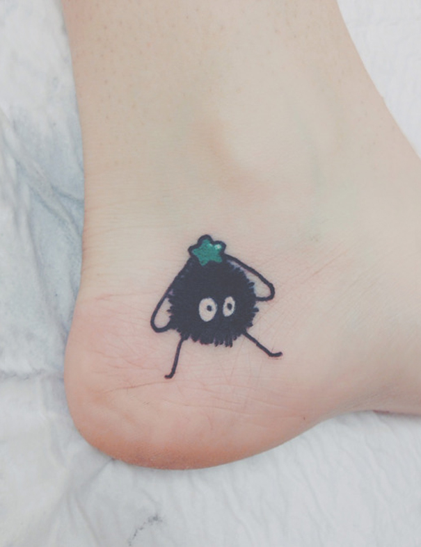 Tatuagens épicas inspiradas nos filmes de Hayao Miyazaki
