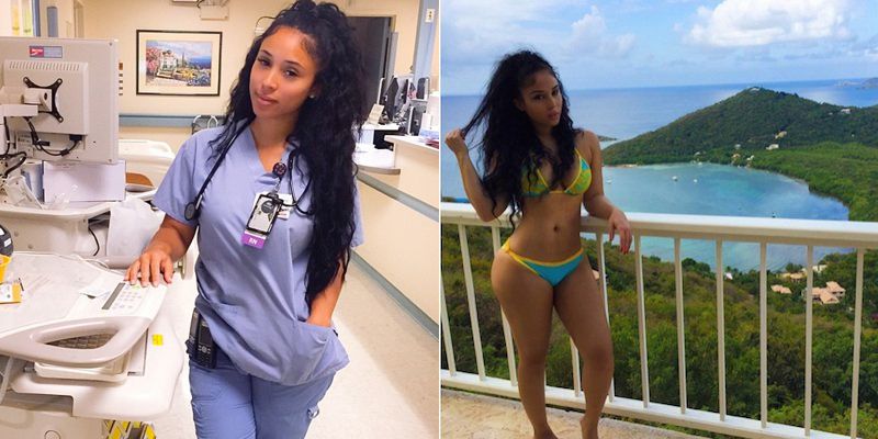 A enfermeira mais sexy do mundo, segundo o Instagram