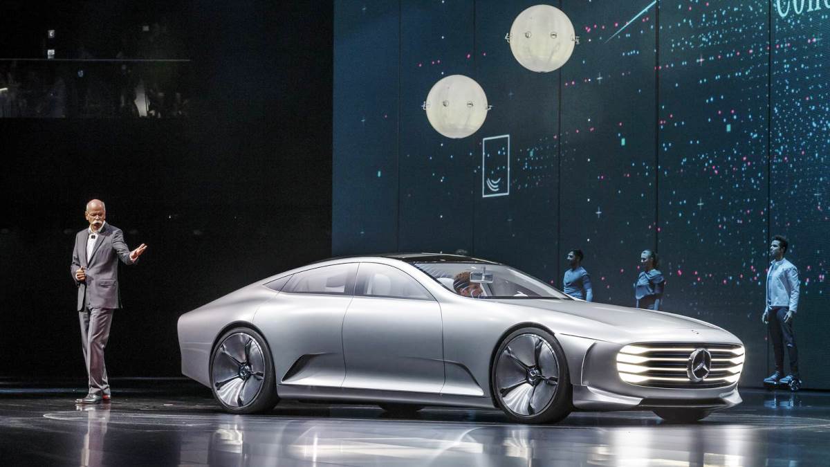Mercedes Concept IAA: Um carro do outro Mundo