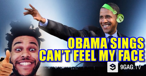 Barack Obama &#8220;canta&#8221; música dos The Weeknd