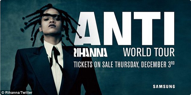 Rihanna, a Samsung e a sua Tour Mundial