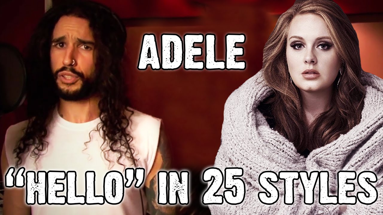 Imitador canta &#8220;Hello&#8221;, de Adele, em 25 estilos diferentes