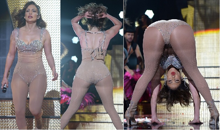 Jennifer Lopez acrobata.