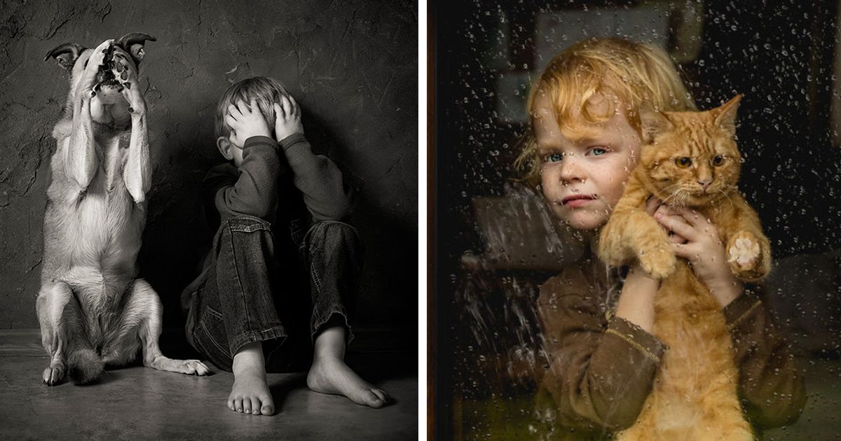 10 fotografias soberbas mostram a cumplicidade entre crianças e animais
