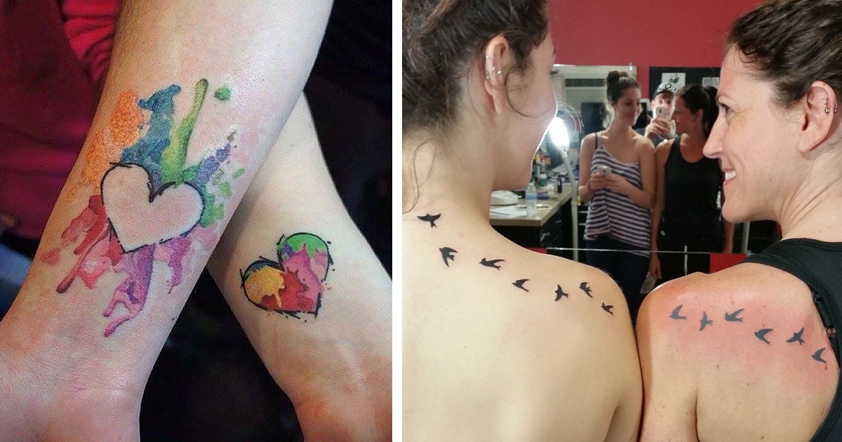 10 tatuagens ideais para mães e filhas