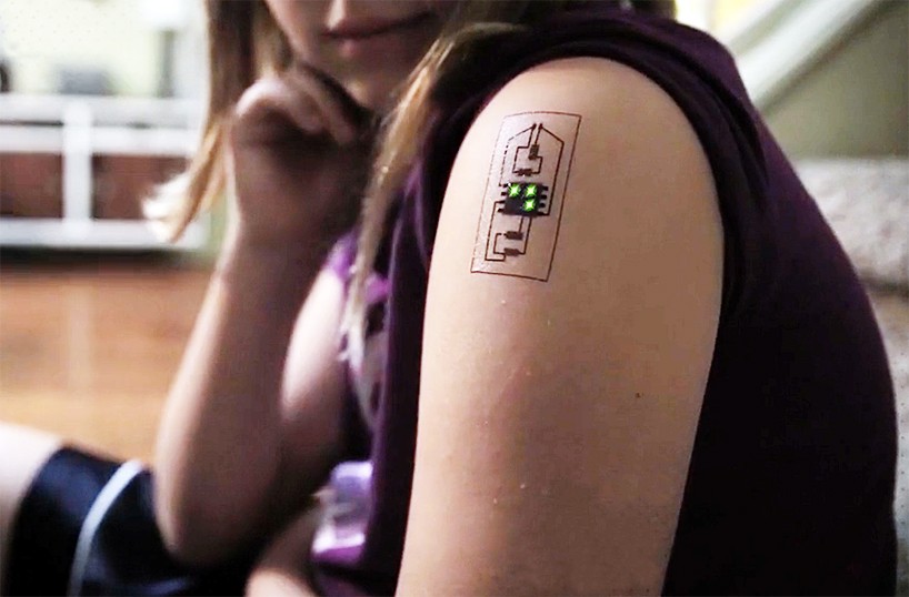 Tatuagens tecnológicas medem o comportamento do corpo humano, com grande estilo