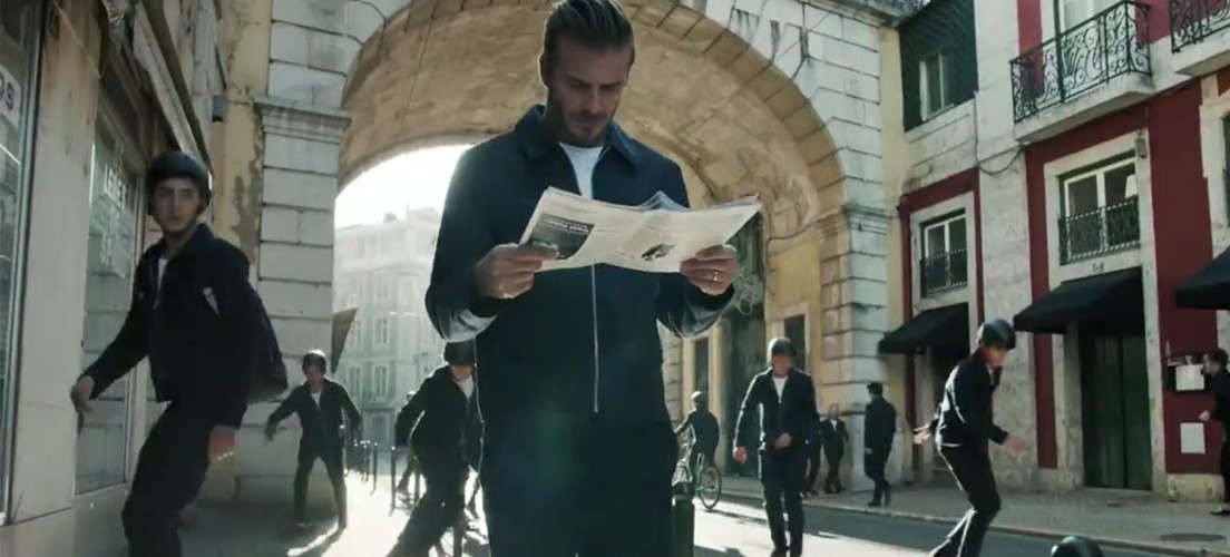 David Beckham em Portugal pela H&#038;M, o video já saiu.