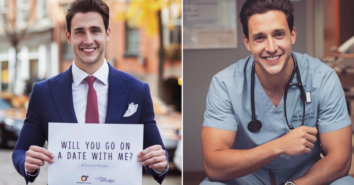 O médico mais sexy do Instagram está a leiloar um encontro solidário