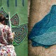 Grafite e croché, juntos pela mão de uma artista brasileira