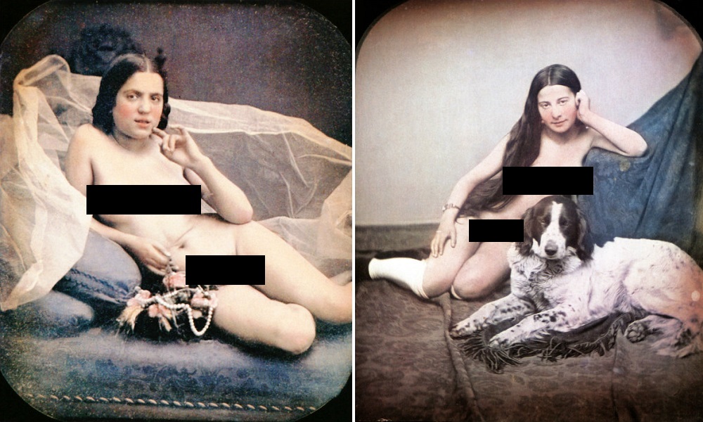 Estas são algumas das primeiras fotos eróticas a cores da humanidade