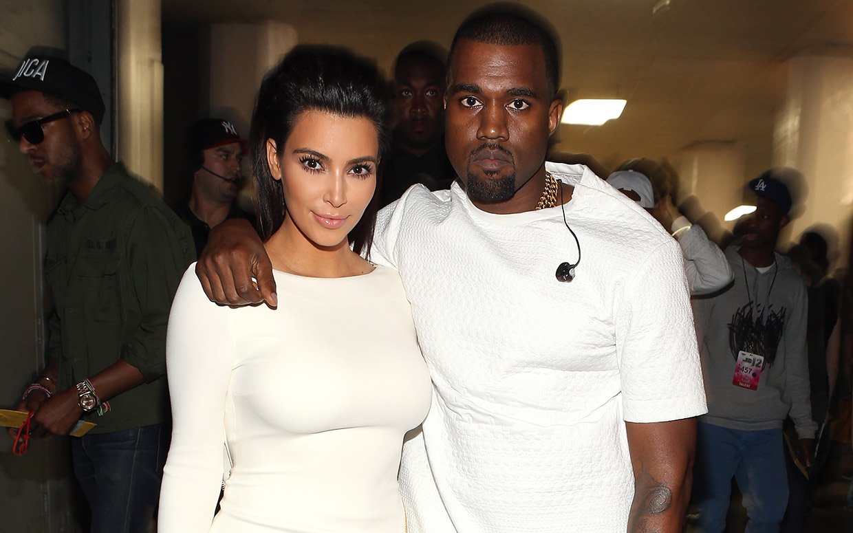 Primeira fotografia do filho de Kanye West e Kim Kardashian revelada