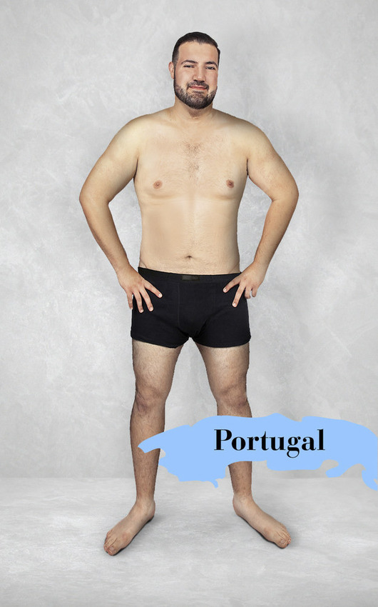 Os padrões de beleza masculina à volta do mundo. Há um português.