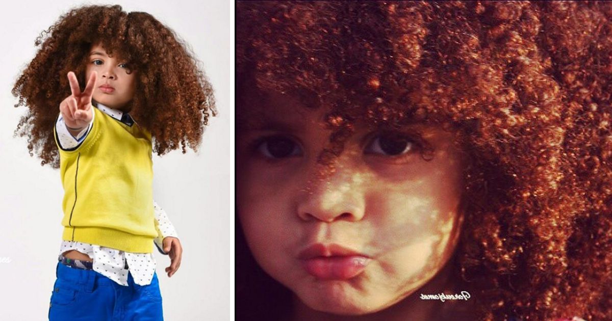 Menino com cabelo black power viraliza no Instagram
