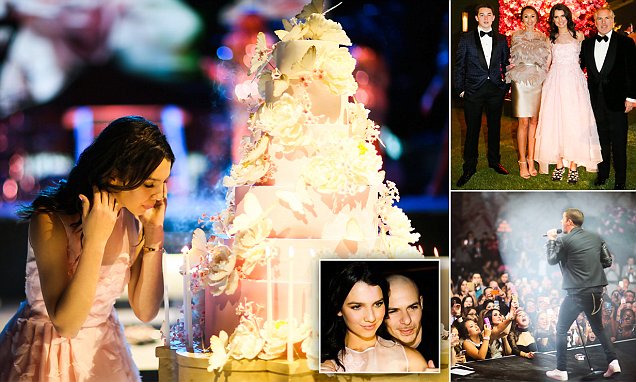 Pai oferece festa de aniversário de 6 milhões à filha, com Pitbull e Nick Jonas
