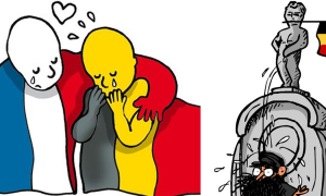Cartoonistas de todo o mundo, respondem aos atentados de Bruxelas