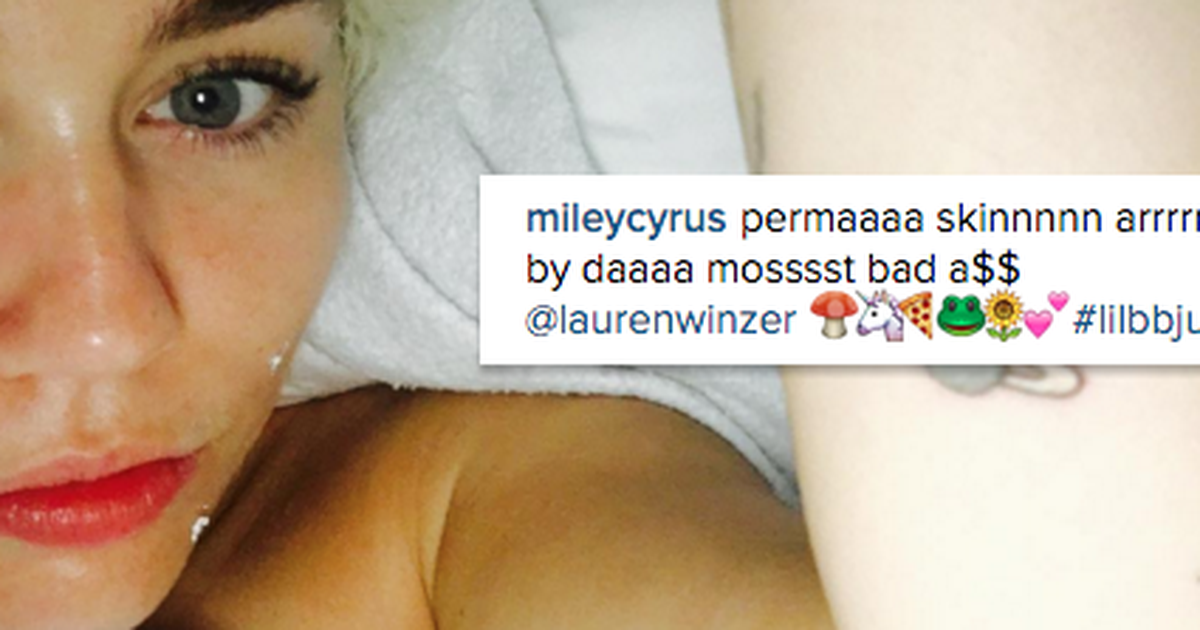Miley Cyrus tatuou o planeta errado