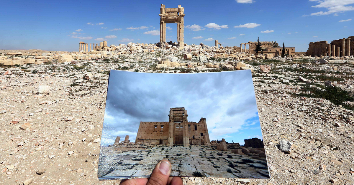 Antes e depois do ISIS: as fotografias dos monumentos destruídos na Síria
