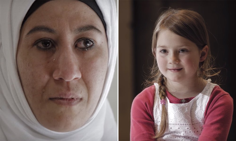Vídeo emocionante coloca europeus e refugiados a olharem-se nos olhos durante 4 minutos