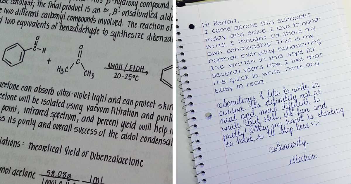 10 exemplos de escrita à mão, que parecem bons demais para ser verdade (mas são)