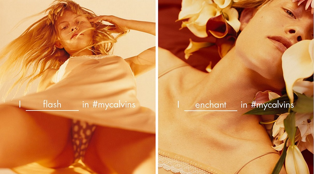 Fotografia por baixo da saia causa polémica na nova campanha da Calvin Klein