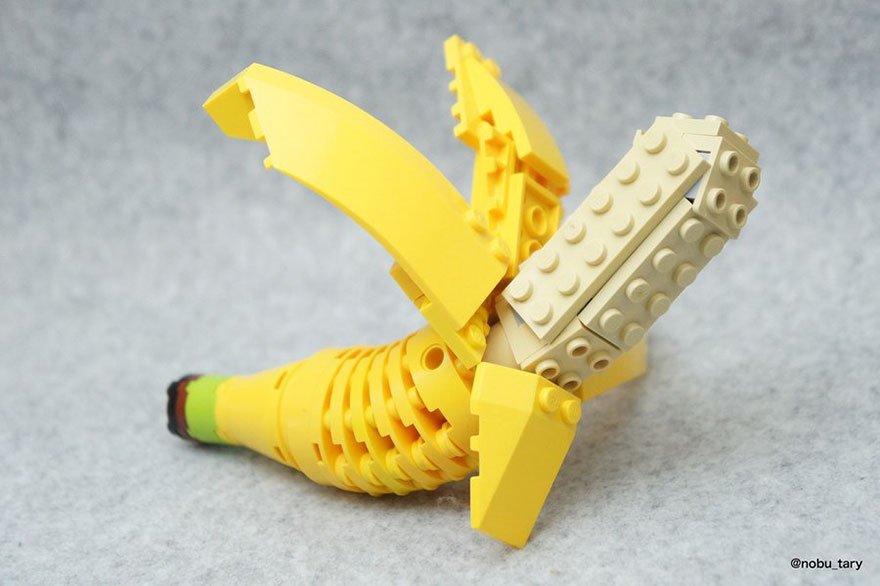 A deliciosa arte em Lego de um artista japonês