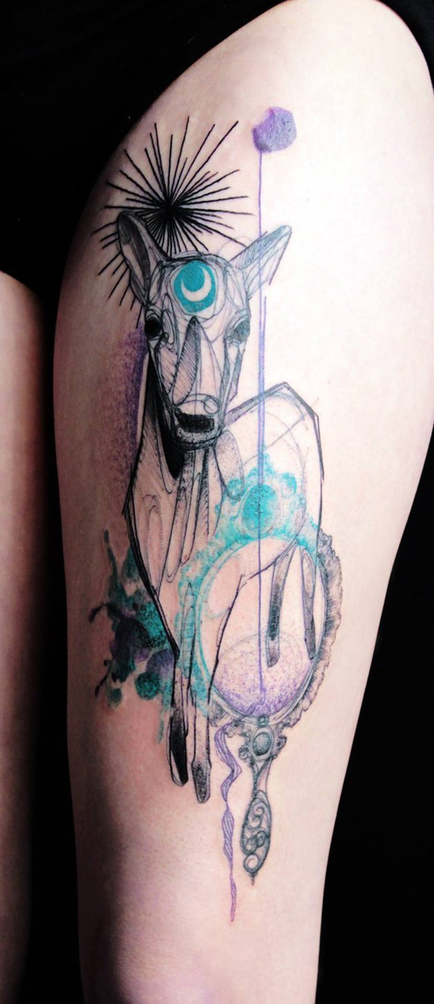 Tatuagens que são arte pura, pelas mãos de Marta Lipinski