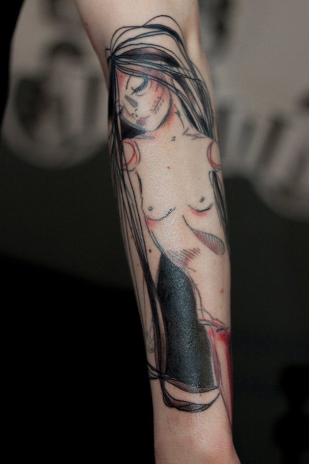 Tatuagens que são arte pura, pelas mãos de Marta Lipinski