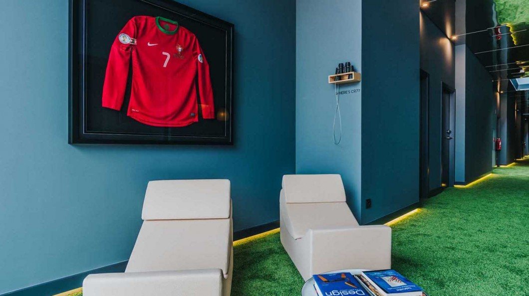 As primeiras fotografias do interior do hotel de Cristiano Ronaldo foram divulgadas