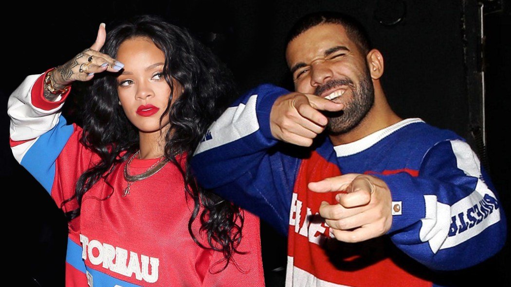 Rihanna e Drake fotografados a saírem de uma festa