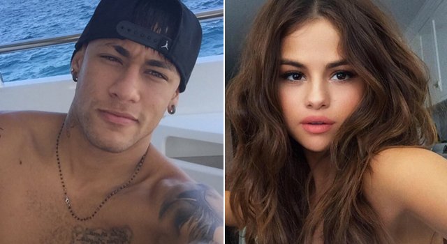 Neymar e Selena Gomez&#8230; Será que temos romance?