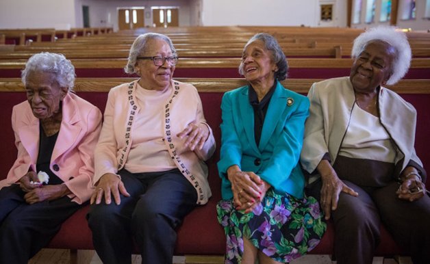 Estas melhores amigas celebraram o 100º aniversário, e uma amizade incrível
