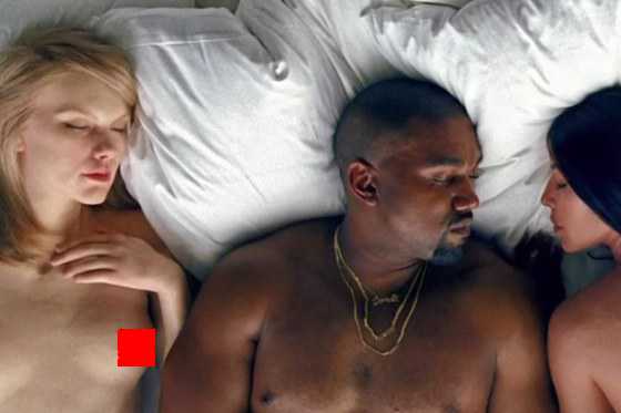 Kanye West lança vídeo de &#8220;Famous&#8221; onde aparece com 11 celebridades nuas