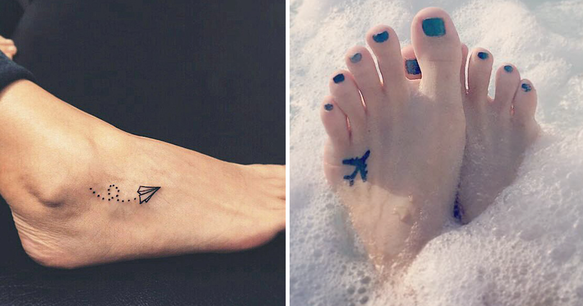 15 tatuagens para fazer no pé, e que mostram que menos é mais