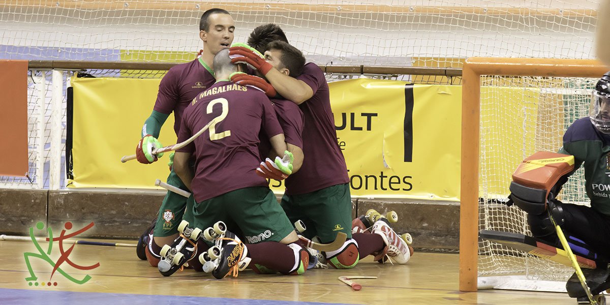 Hoquei em Patins: Portugal goleia Espanha no Campeonato da Europa