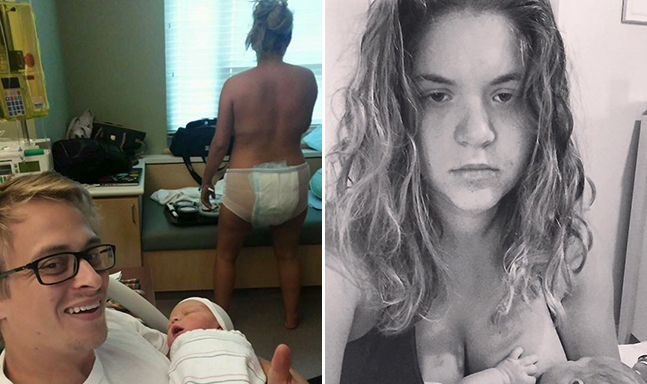 Mãe partilha foto do pós-parto, sem censura, que fica viral e lança o debate