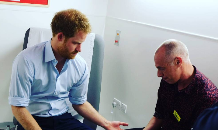 Príncipe Harry fez teste de HIV/Sida
