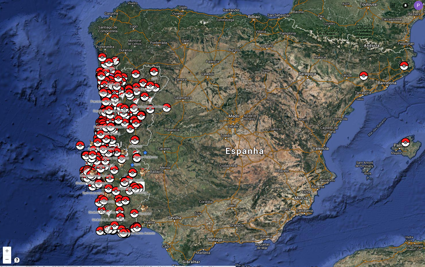 Pokemon Go: confere o mapa de Portugal que te vai ajudar a apanhar todos