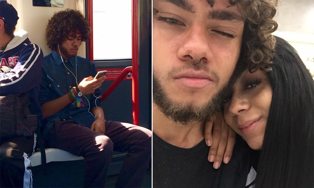 Ela apaixonou-se no comboio, postou foto no Facebook, e deu namoro