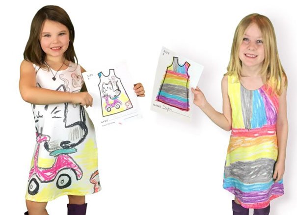 Empresa permite que as crianças desenhem a sua própria roupa