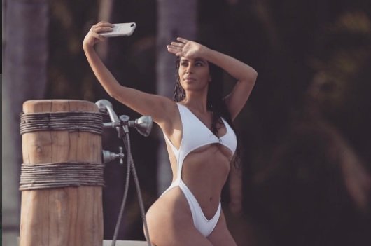 Kim Kardashian: revela que 10 euros são suficientes para uma pele fantástica