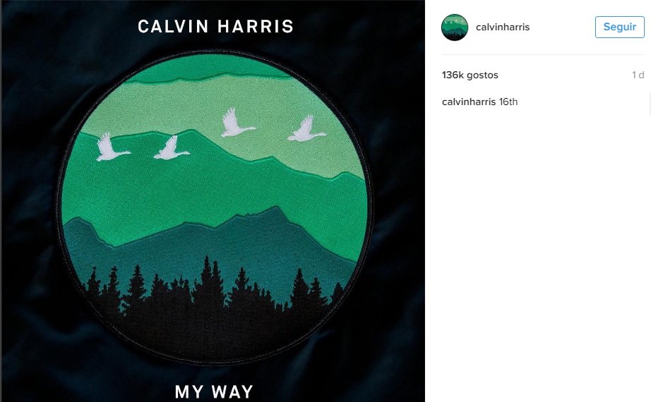 Calvin Harris tem novo single, May Way, com colaboração surpresa.