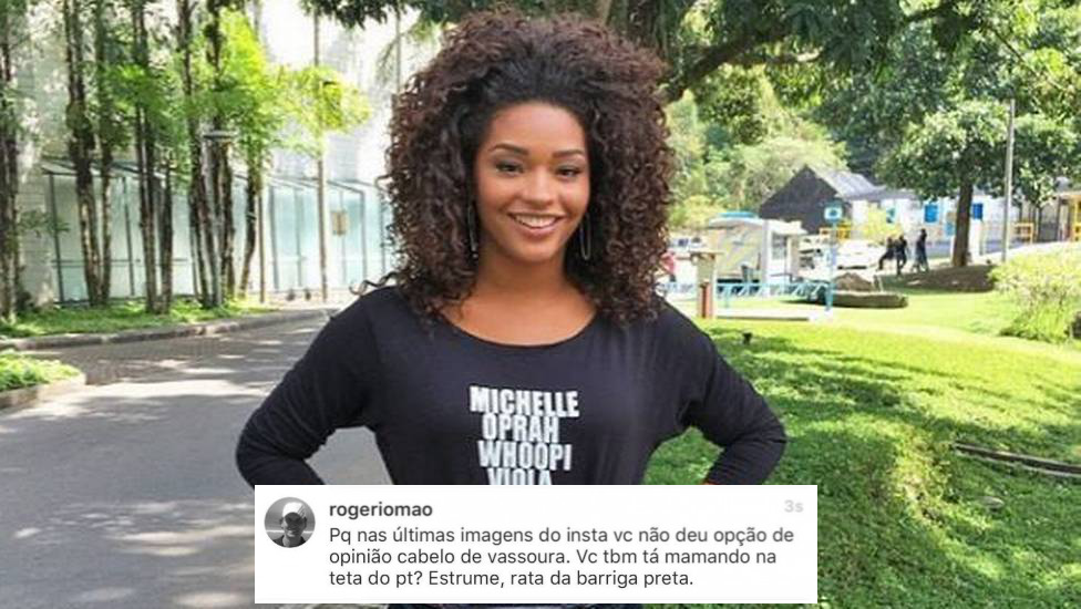 Atriz Juliana Alves foi vítima de racismo nas redes sociais, e respondeu da melhor forma possível