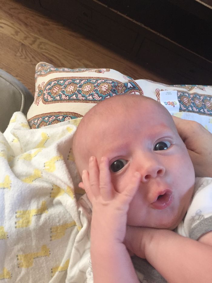 Este é, provavelmente, o bebé mais expressivo do mundo