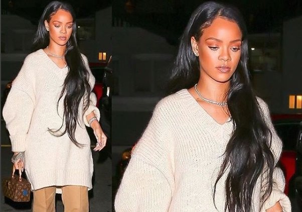O novo look de Rihanna