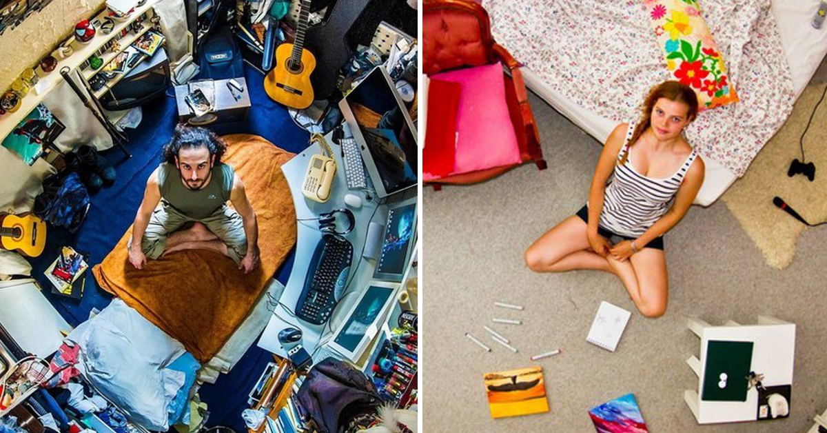 Fotógrafo capta como são os quartos das pessoas em 55 países diferentes
