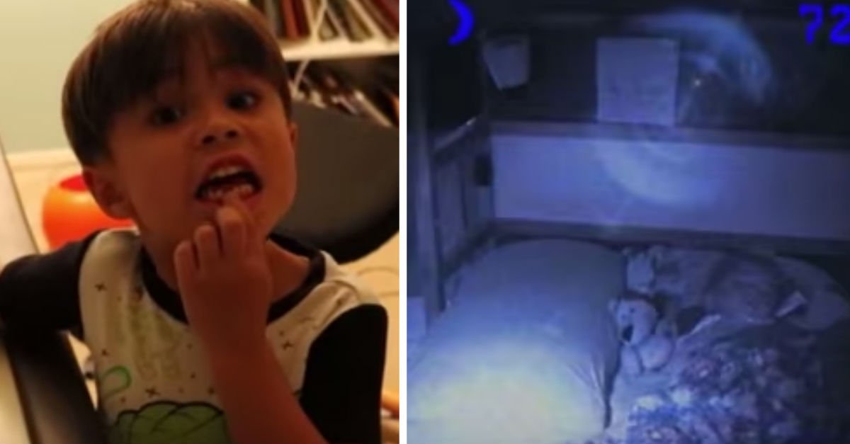 Menino de 5 anos filma a &#8220;Fada dos Dentes&#8221; com uma camera escondida no quarto